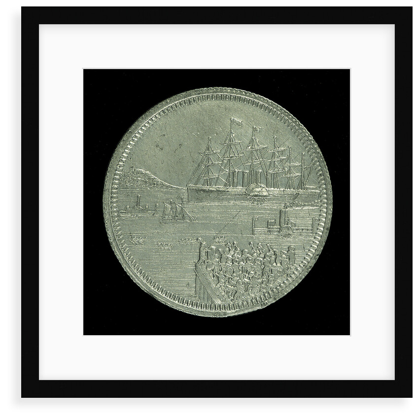 Medal commemorating the SS 'Great Eastern'; obverse by unknown
