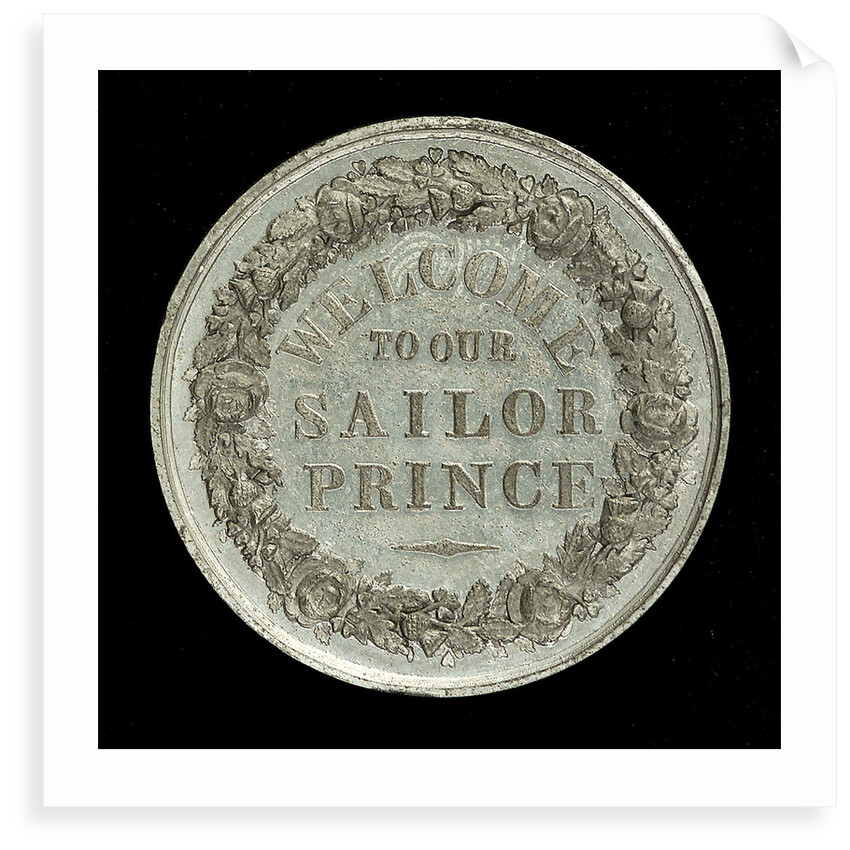 Medal commemorating the deliverance of HRH The Duke of Edinburgh from assassination, 1868; obverse by unknown