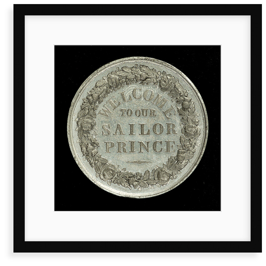 Medal commemorating the deliverance of HRH The Duke of Edinburgh from assassination, 1868; obverse by unknown