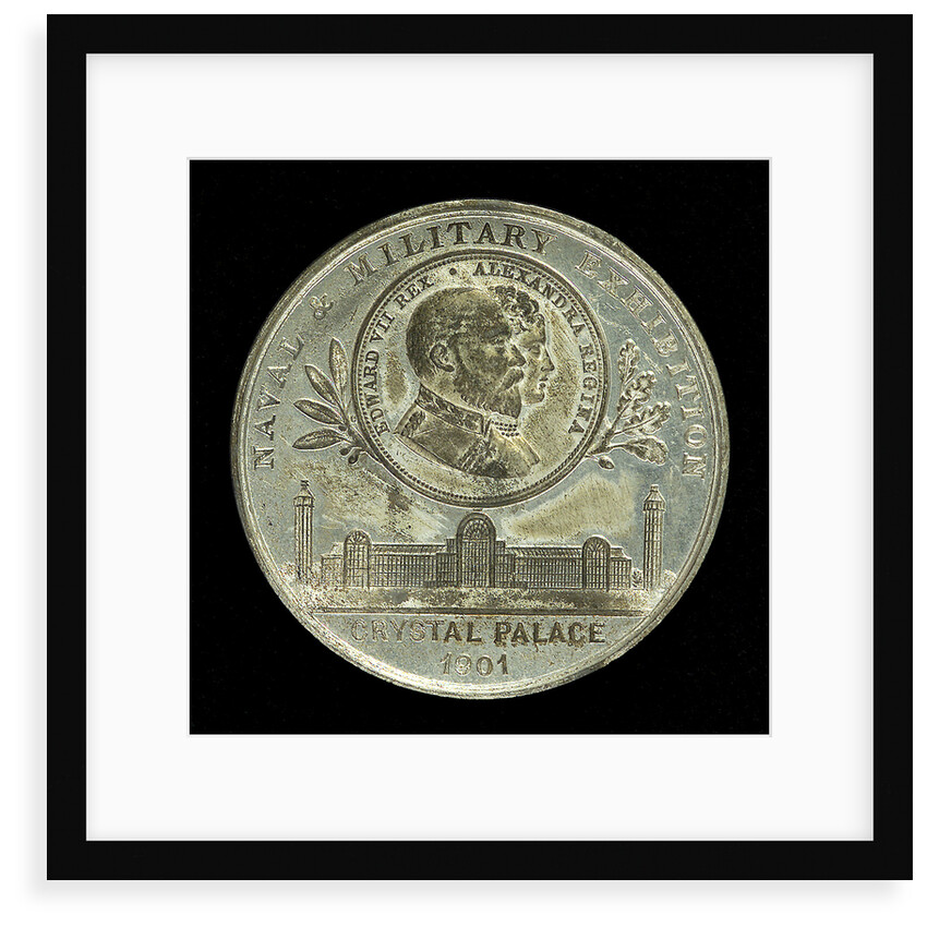 Medal commemorating the Naval and Military Exhibition and Jubilee of the Great Exhibition 1901; obverse by unknown