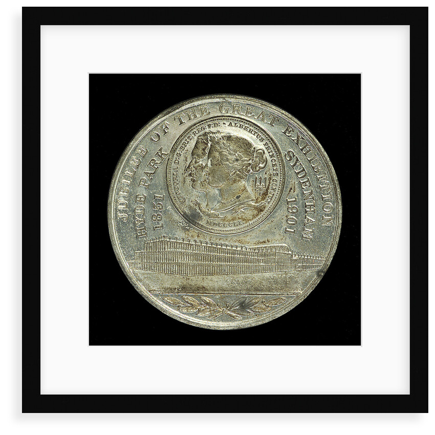 Medal commemorating the Naval and Military Exhibition and Jubilee of the Great Exhibition 1901; reverse by unknown
