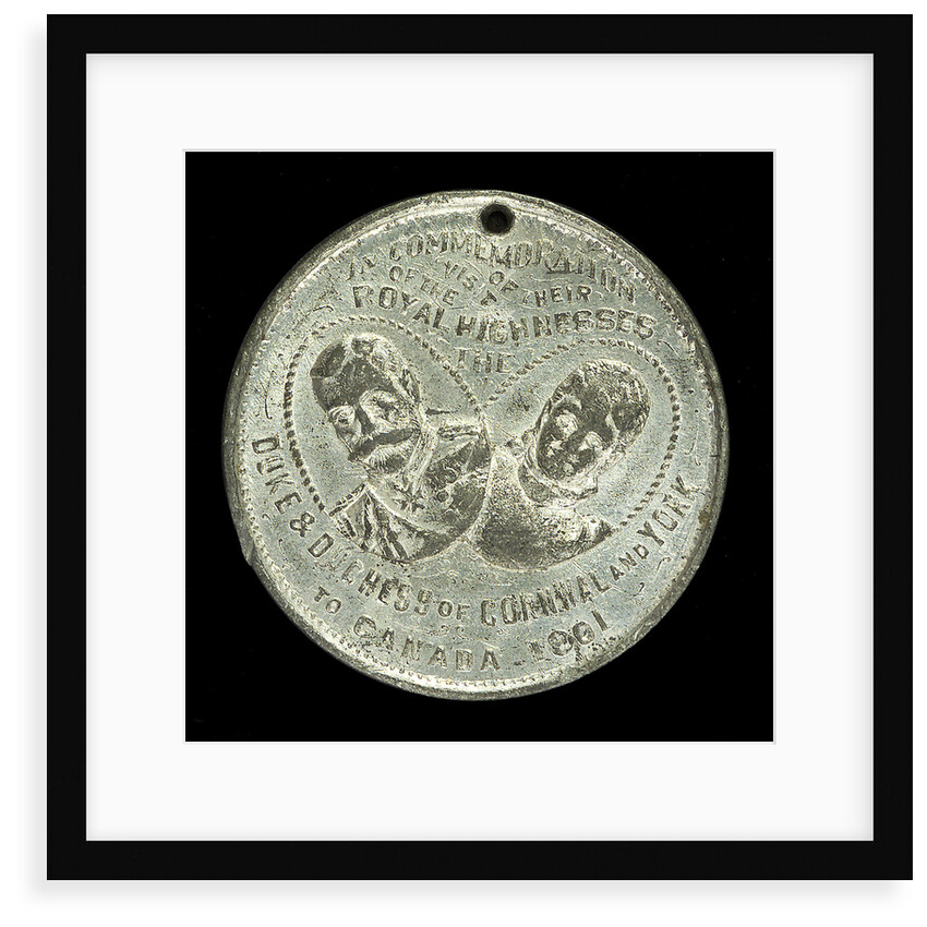 Medal commemorating the visit of the Duke and Duchess of Cornwall and York to Canada, and HMS 'Ophir'; obverse by Unknown