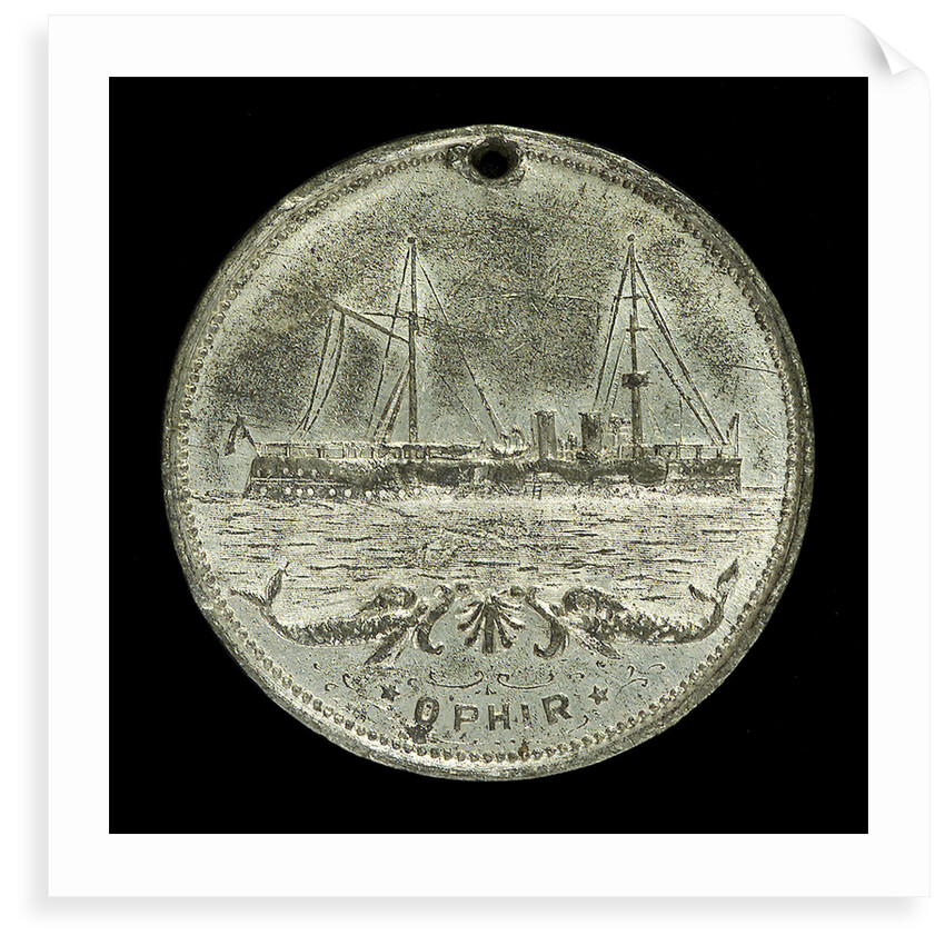 Medal commemorating the visit of the Duke and Duchess of Cornwall and York to Canada, and HMS 'Ophir'; reverse by unknown