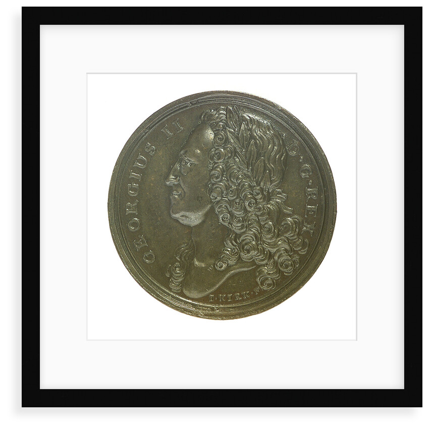 Medal commemorating the Peace of Aix-la-Chapelle, 1748; obverse by J. Kirk