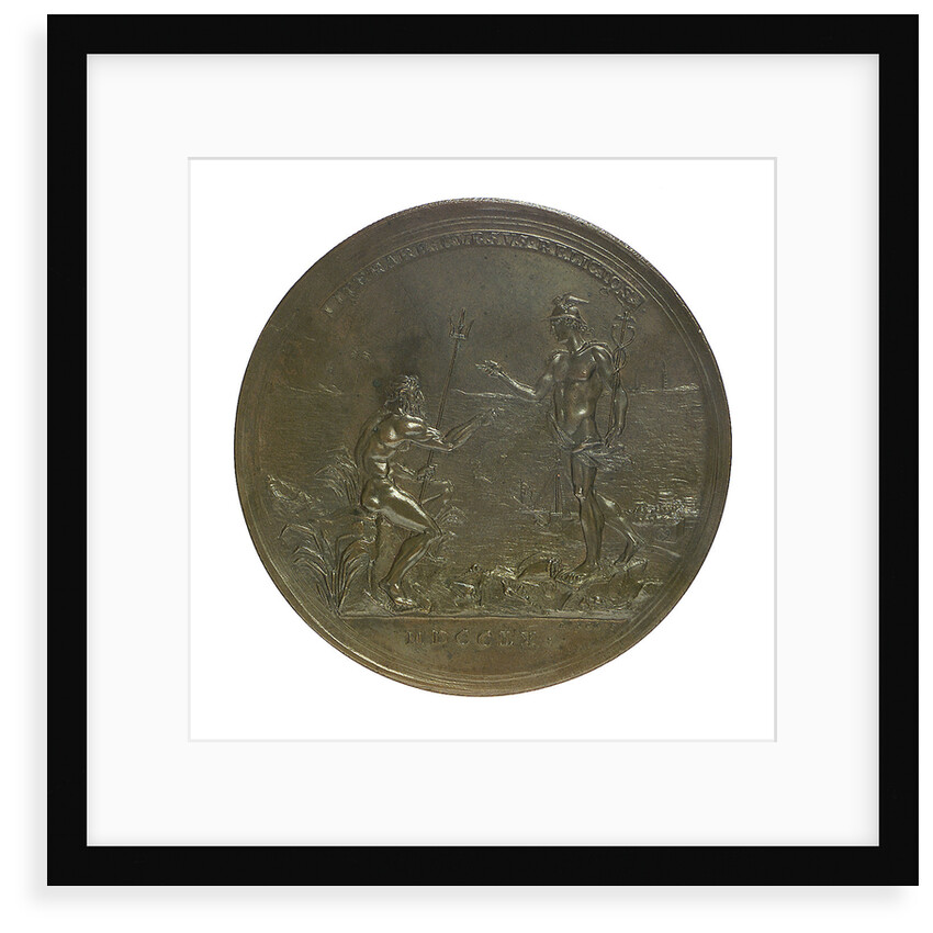 Medal commemorating Captain William Wilson's voyage to China; obverse by R. Yeo