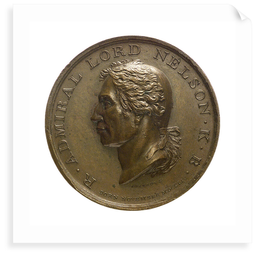 Medal commemorating the Battle of the Nile, 1798; obverse by Ponthon