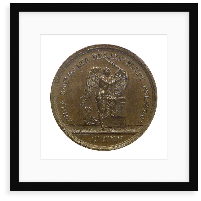 Medal commemorating the Battle of the Nile, 1798; reverse by Ponthon