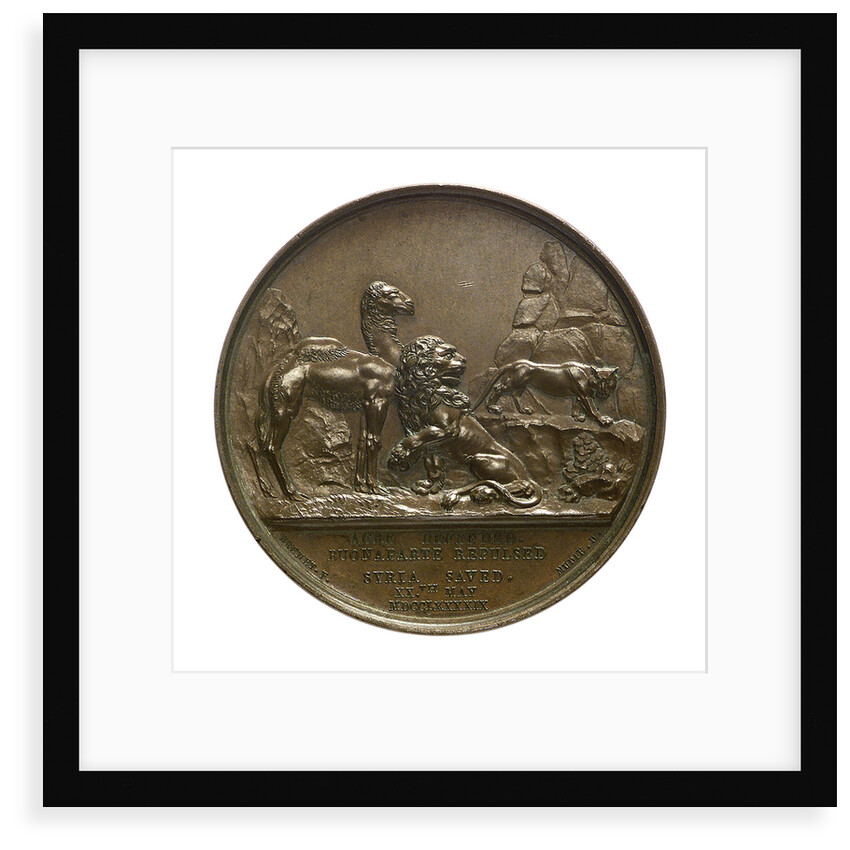 Medal commemorating the defence of Acre, 1799 and Sir William Sidney Smith (1764-1840); reverse by George Mills