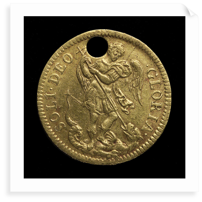 A touch piece; obverse by unknown