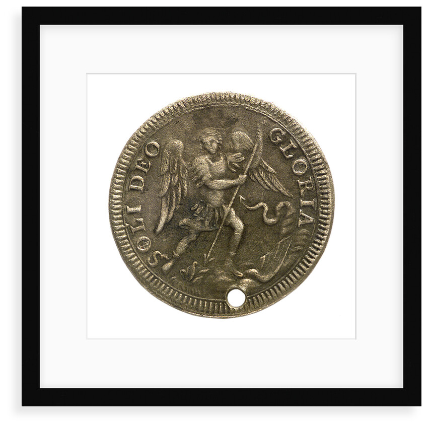 Commemorative medalet; obverse by unknown