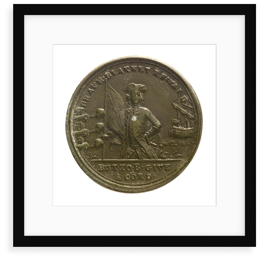 Counter commemorating the loss of Minorca, 1756; reverse by unknown