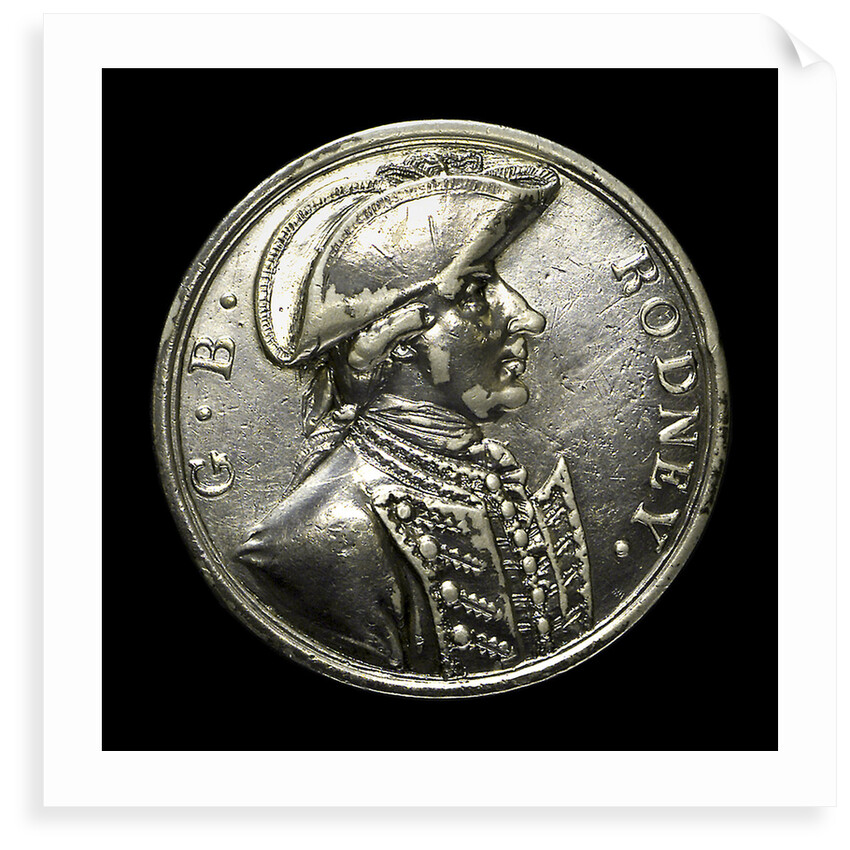 Counter commemorating the capture of St Eustatius, 1781; obverse by Unknown