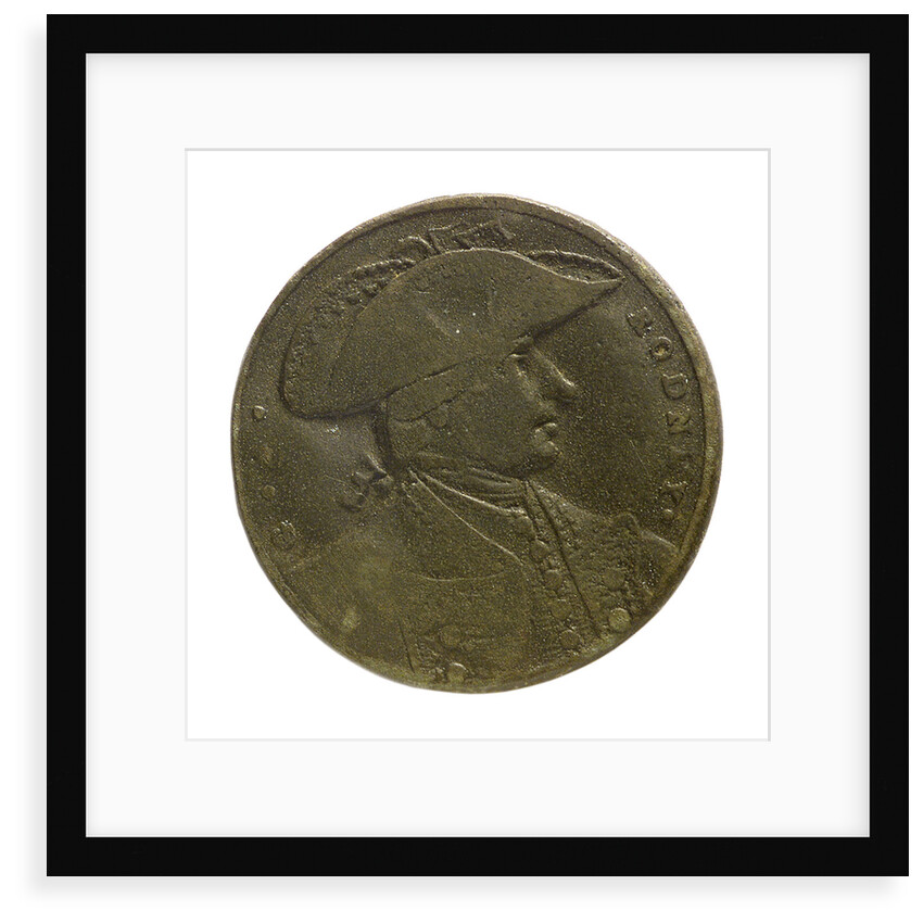 Counter commemorating the capture of St Eustatius, 1781; obverse by Unknown