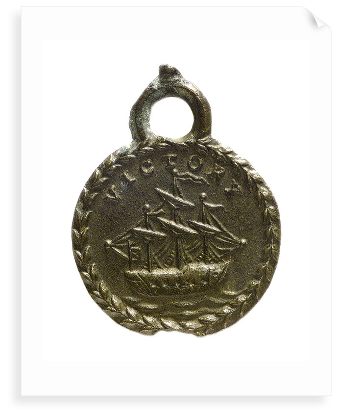 Counter commemorating Vice-Admiral Horatio Nelson (1758-1805); reverse by unknown