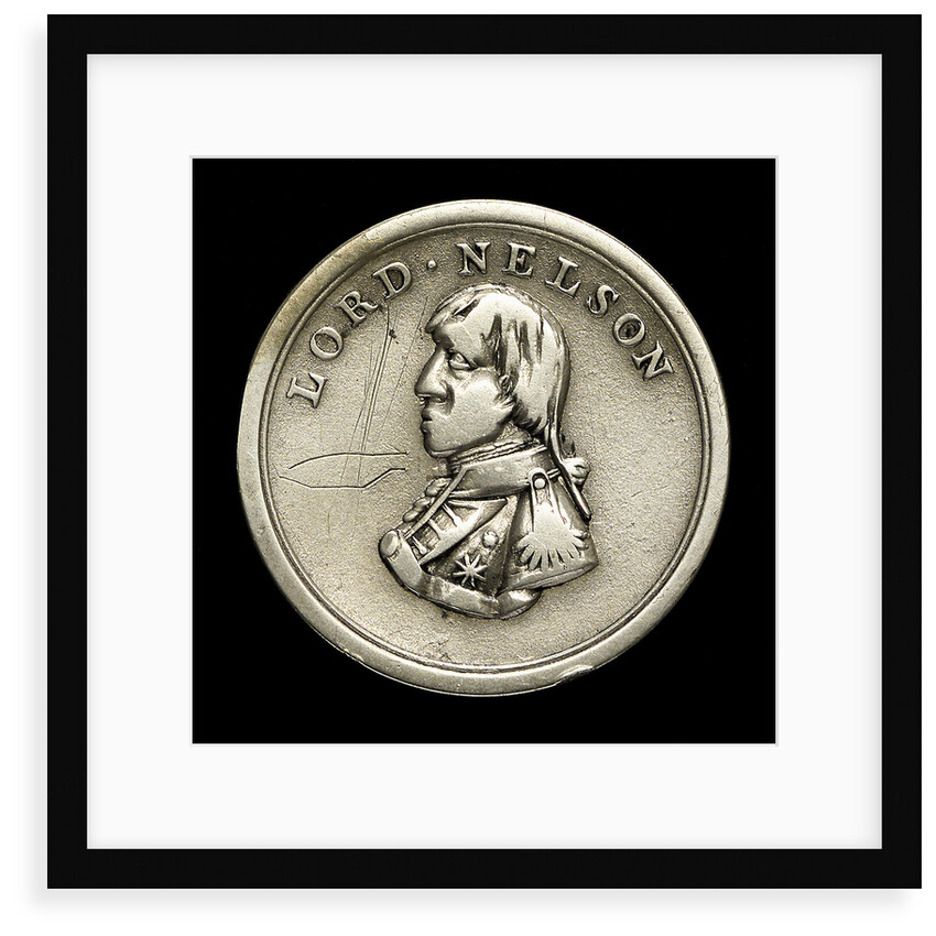 Counter commemorating Vice-Admiral Horatio Nelson (1758-1805) and the Battle of Trafalgar, 1805; obverse by unknown
