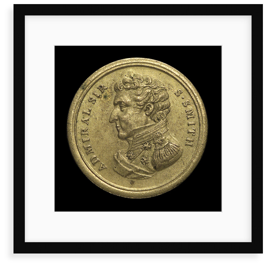 Counter commemorating Sir William Sidney Smith (1764-1840) and the defence of Acre, 1799; obverse by Unknown