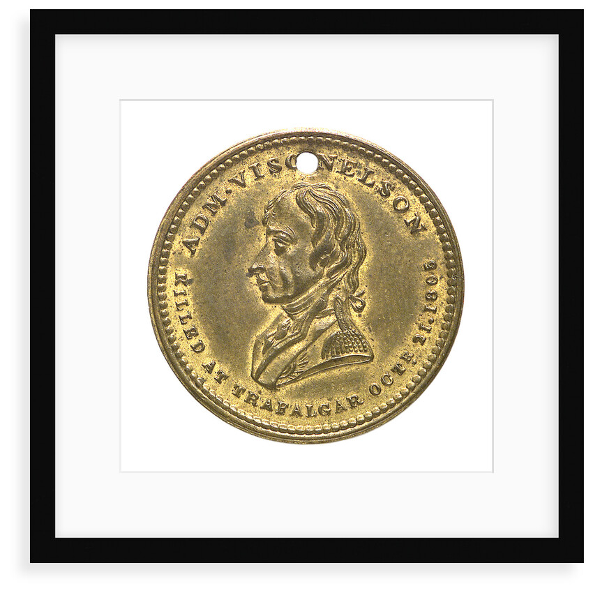 Medal commemorating Vice-Admiral Horatio Nelson (1758-1805); obverse by unknown