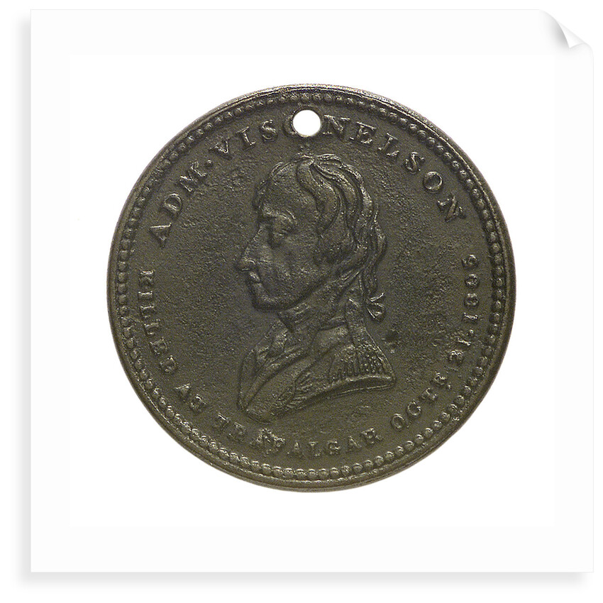 Medal commemorating Vice-Admiral Horatio Nelson (1758-1805); obverse by unknown