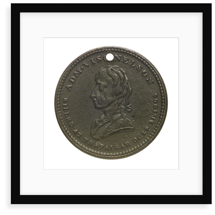 Medal commemorating Vice-Admiral Horatio Nelson (1758-1805); obverse by unknown