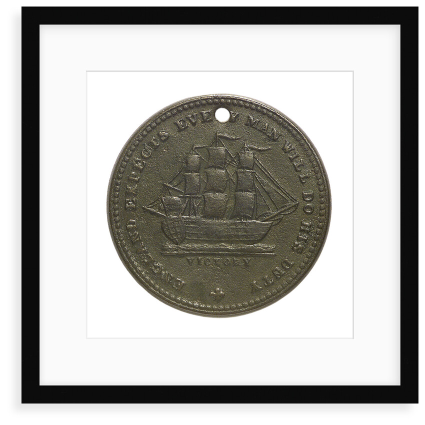Medal commemorating Vice-Admiral Horatio Nelson (1758-1805); reverse by unknown