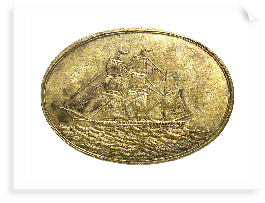 Counter commemorating the Liverpool International Shipwrights' Friendly Society; obverse by unknown