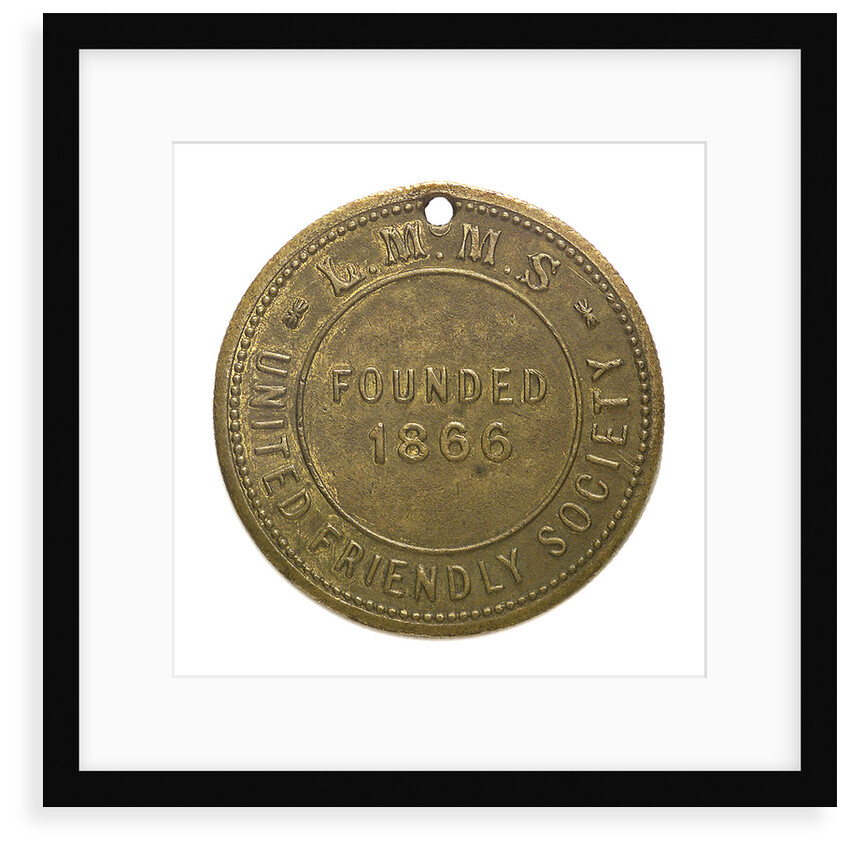 Counter commemorating the Liverpool Mercantile Marine Stokers, United Friendly Society; reverse by J. Park