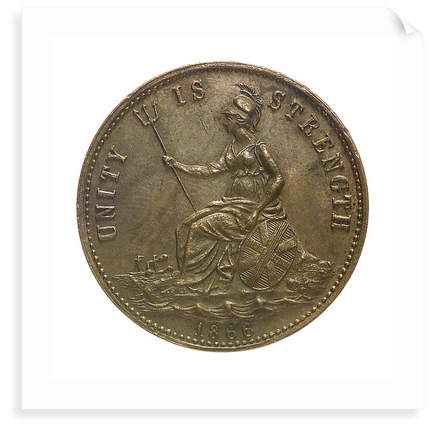 Counter commemorating the London Riggers and Mariners Union; obverse by unknown