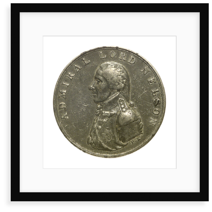 Badge commemorating the Trafalgar centenary, 1905; obverse by unknown