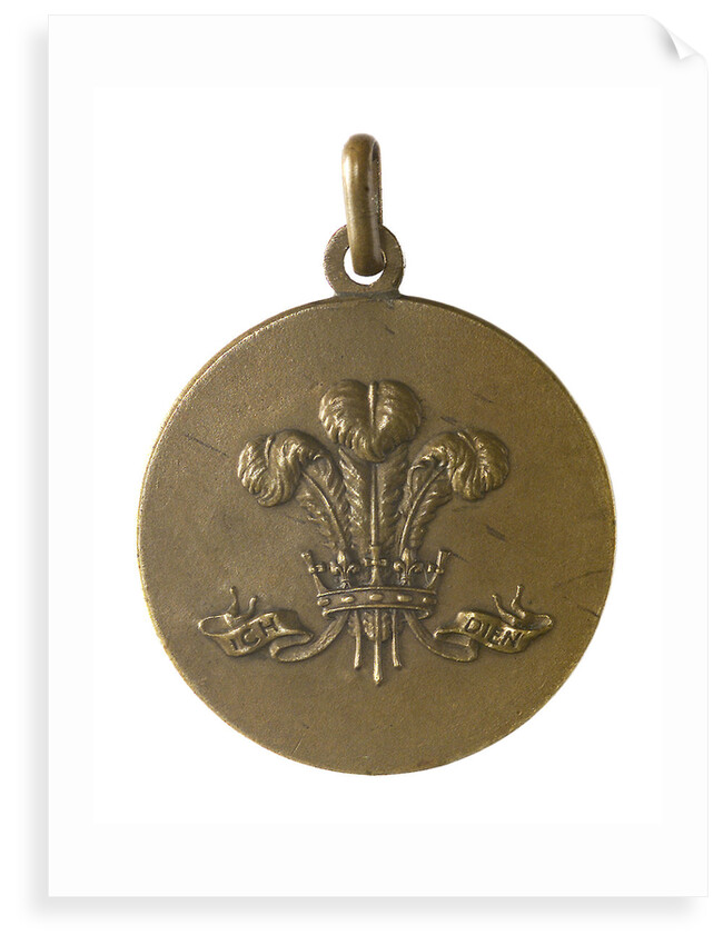 Medalet commemorating HMS 'Prince of Wales'; obverse by unknown