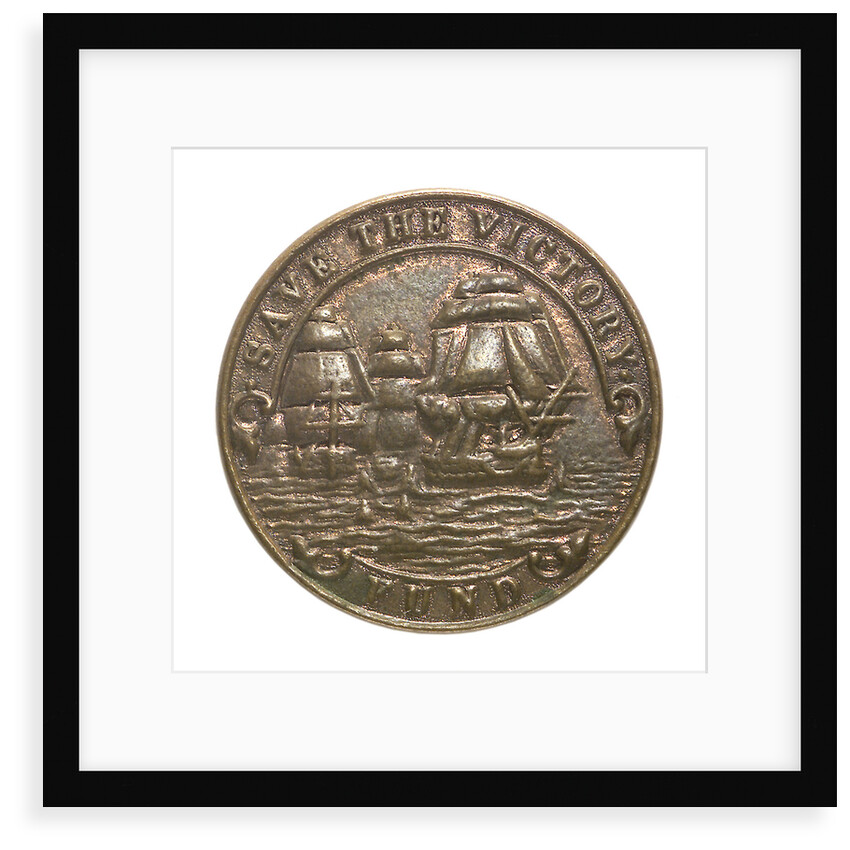 Medalet commemorating the raid on Zeebrugge and Ostend, 1918; obverse by unknown