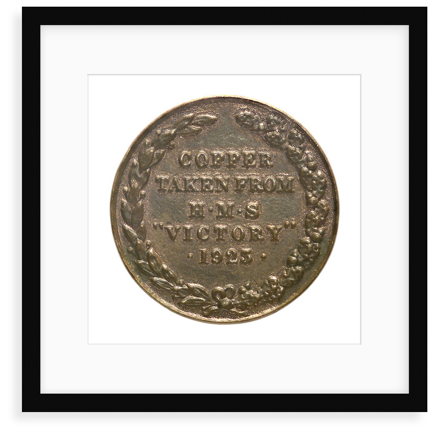 Medalet commemorating the raid on Zeebrugge and Ostend, 1918; reverse by unknown