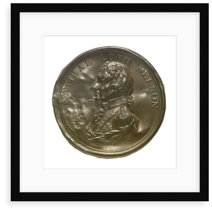 Medal commemorating Vice-Admiral Horatio Nelson (1758-1805); obverse by P. Wyon