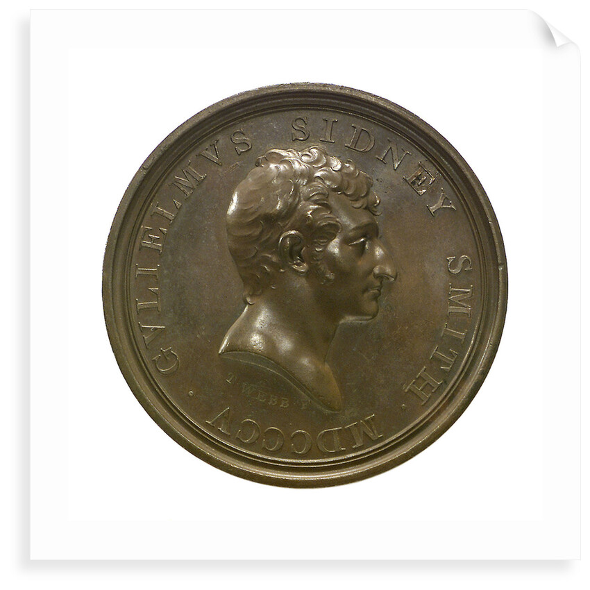 Medal commemorating Admiral Sir William Sidney Smith (1764-1840); obverse by T. Webb