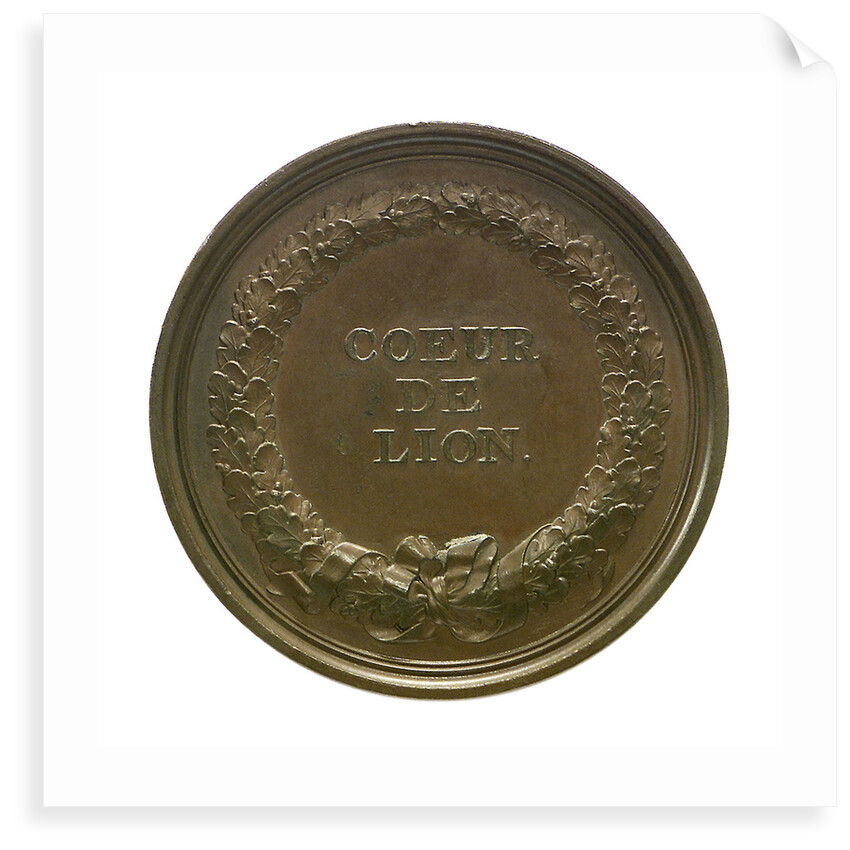 Medal commemorating Admiral Sir William Sidney Smith (1764-1840); reverse by T. Webb