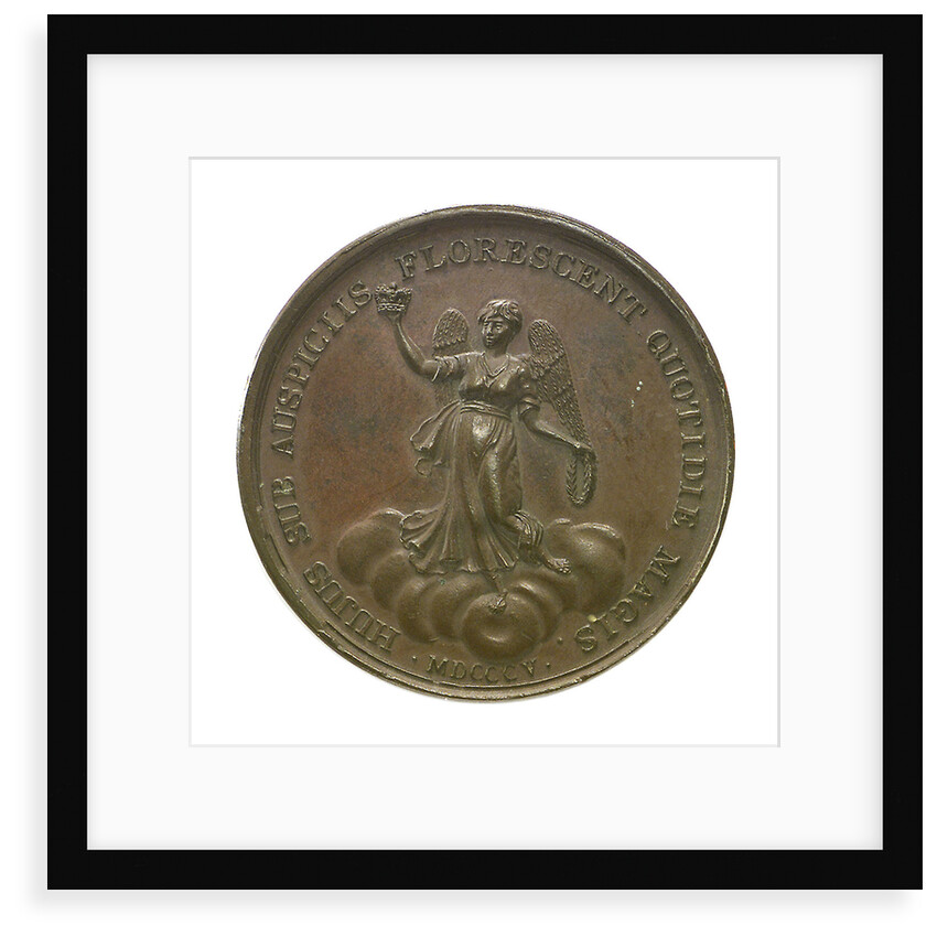 Medal commemorating the victories under George III; reverse by J. Westwood