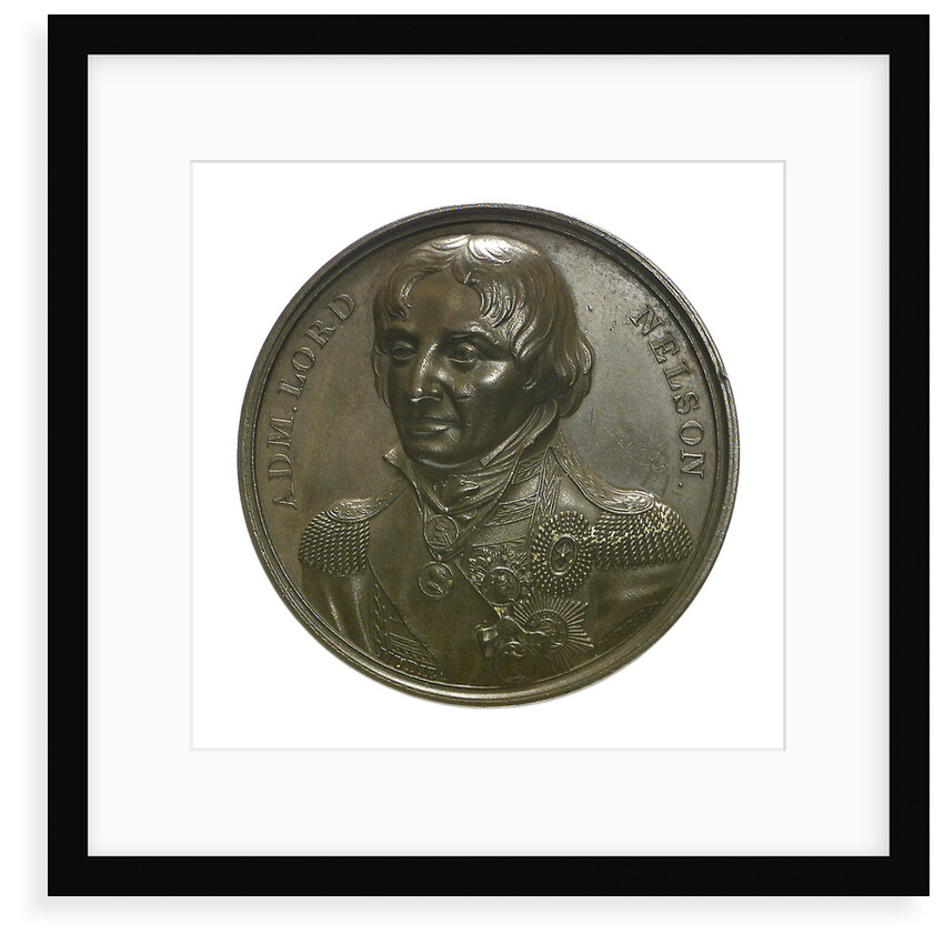 Medal commemorating Vice-Admiral Horatio Nelson (1758-1805) and the Duke of Wellington; obverse by T. Webb