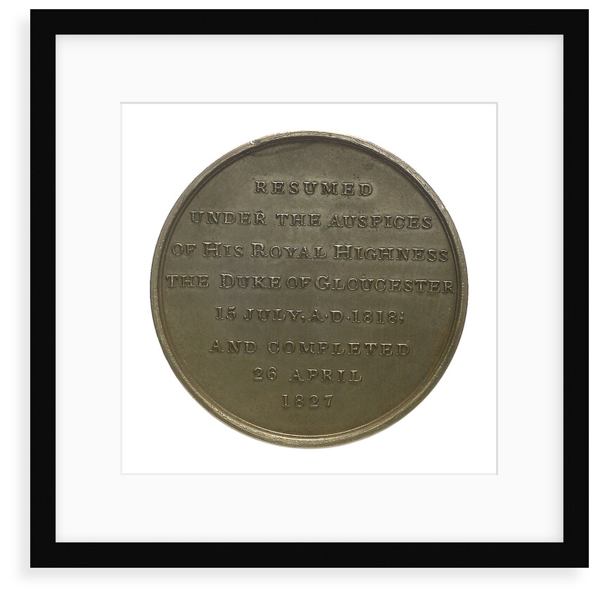 Medal commemorating the Gloucester and Berkeley Canal; reverse by T. Halliday