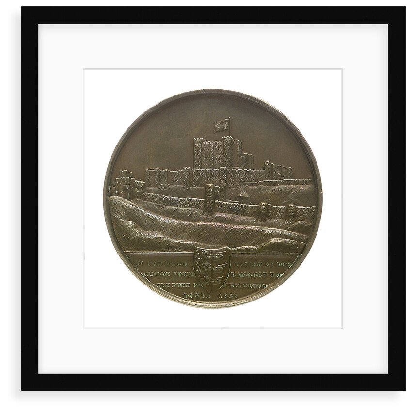 Medal commemorating Arthur Wellesley, 1st Duke of Wellington (1769-1852) and the Cinque Ports banquet, 1839; reverse by B. Wyon
