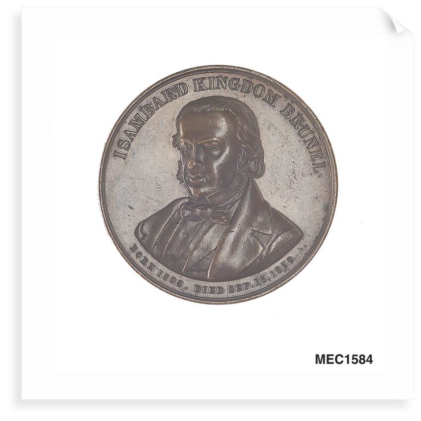 Medal commemorating the SS 'Great Eastern' by J. Moore