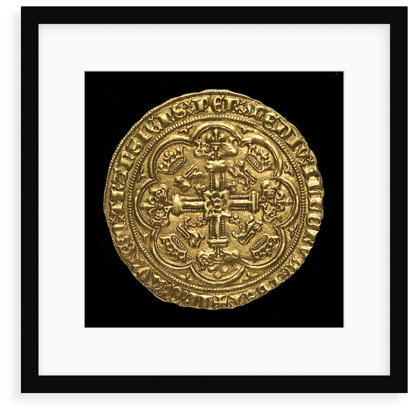 Battle of Sluys, 1340; obverse by unknown