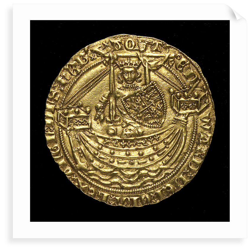 Battle of Sluys, 1340; reverse by unknown