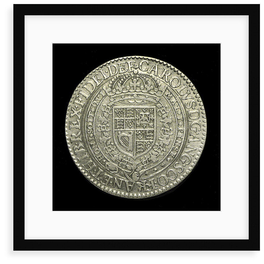 Coin pattern - shilling; reverse by N. Briot