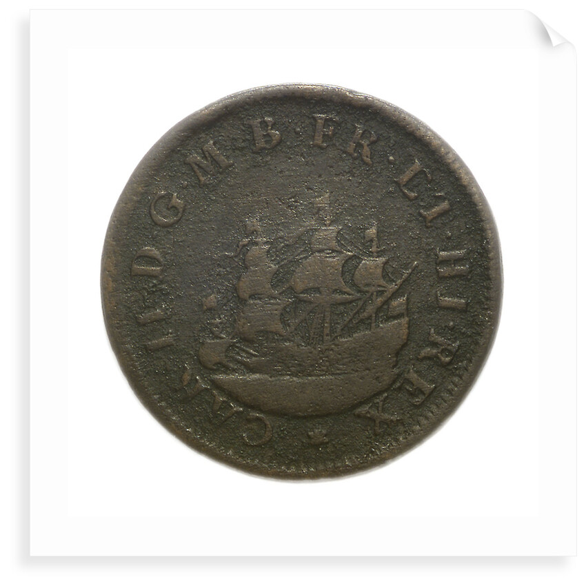 Coin commemorating the dominion of the sea; reverse by unknown