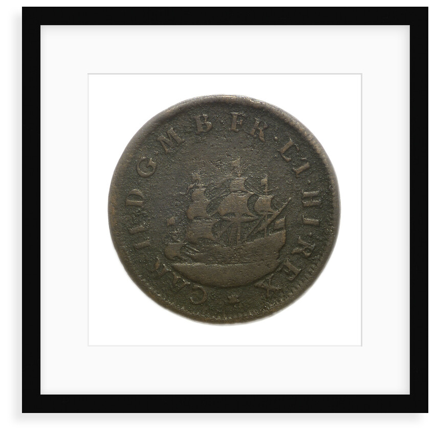 Coin commemorating the dominion of the sea; reverse by unknown