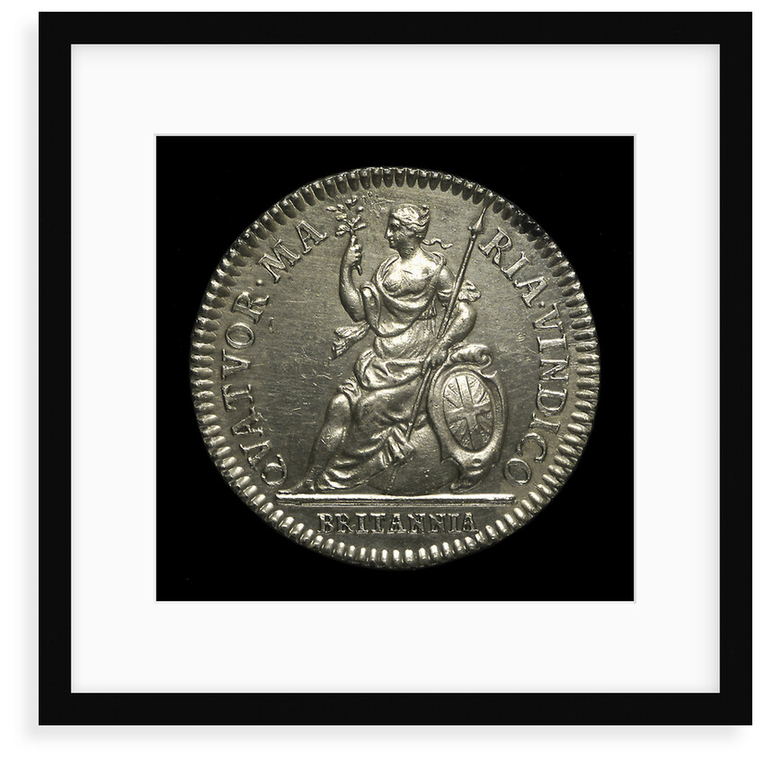 Pattern commemorating the dominion of the sea; reverse by unknown
