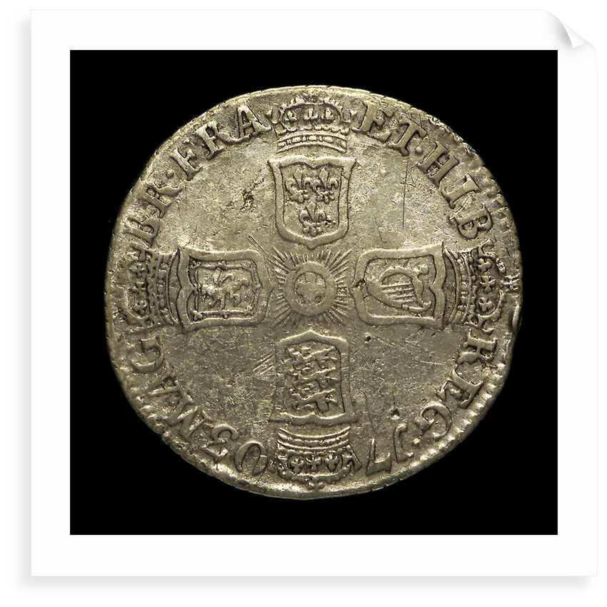 Vigo sixpence; reverse by unknown