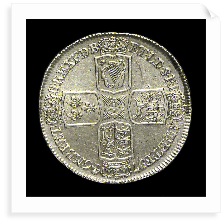 A Lima half-crown; reverse by unknown