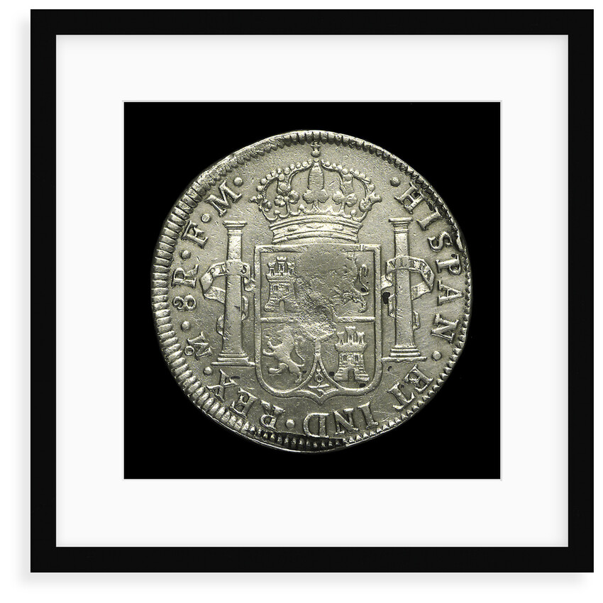 Eight reales; reverse by unknown
