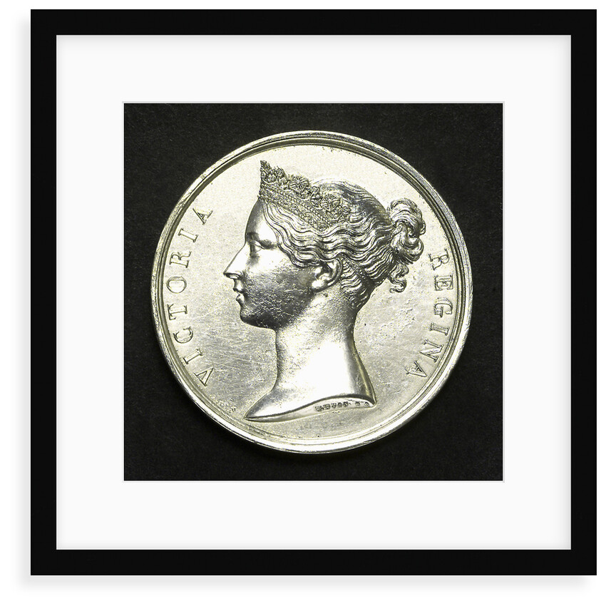 Medal commemorating the battle of Trafalgar, 1805; obverse by W. Wyon