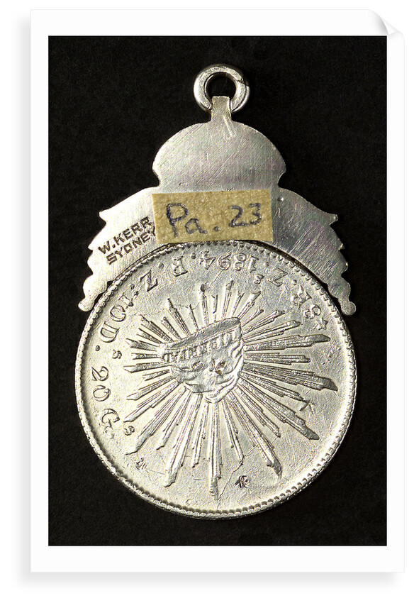 Mexican dollar commemorating HMAS 'Sydney' and SMS 'Emden'; reverse by W. Kerr
